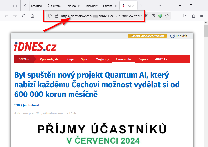 Ukázka URL